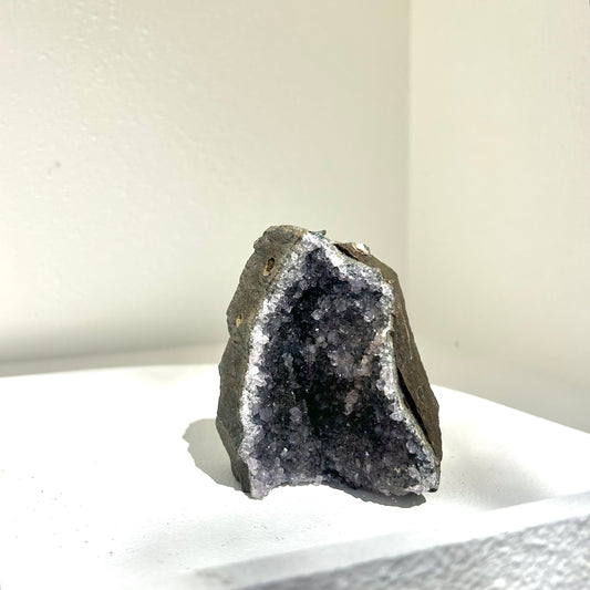 Black Amethyst Freestanding Cluster