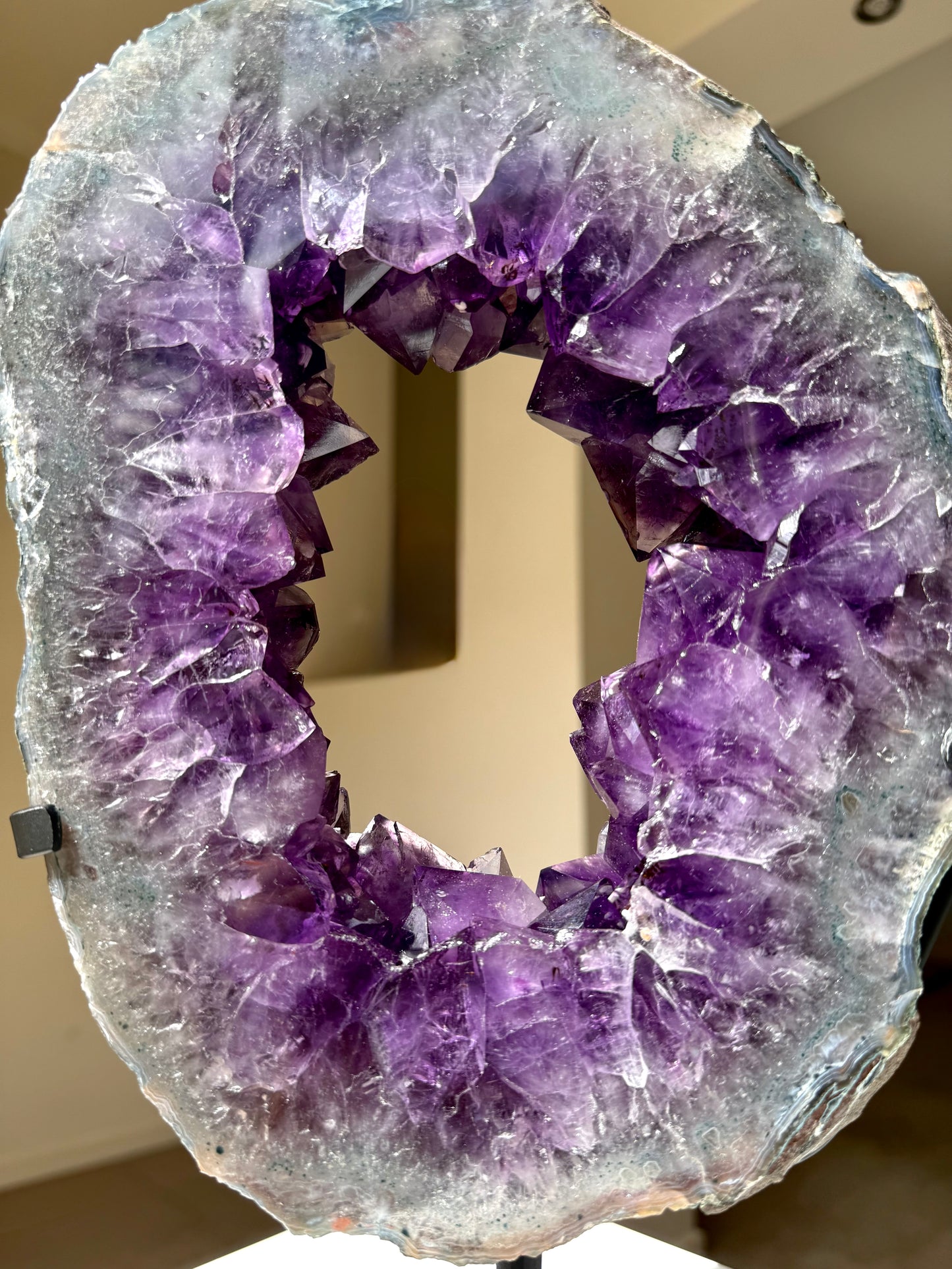 Amethyst Portal On Stand
