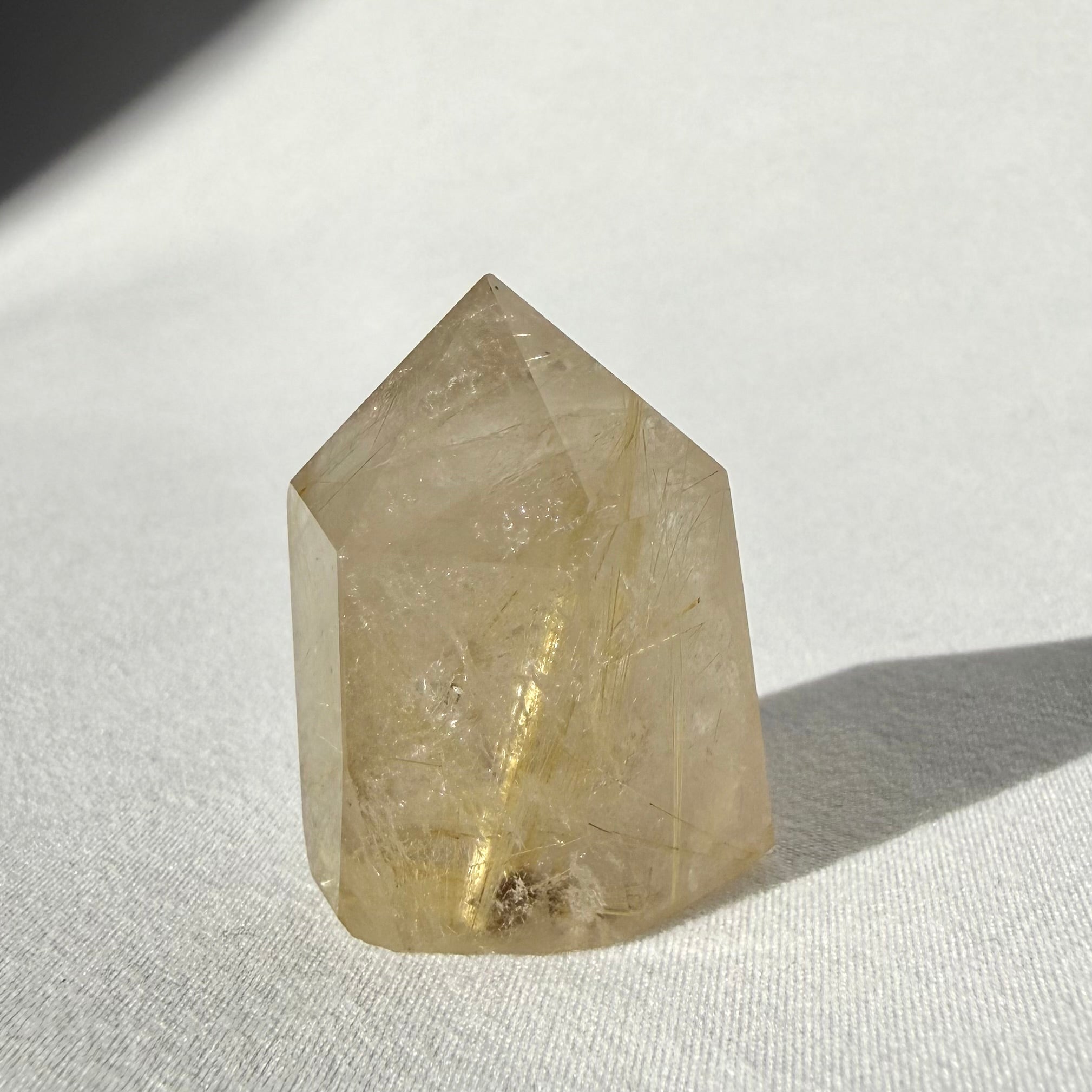 Rutile Quartz Point