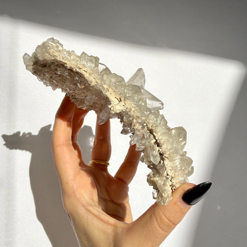 Lodalite Quartz Cluster