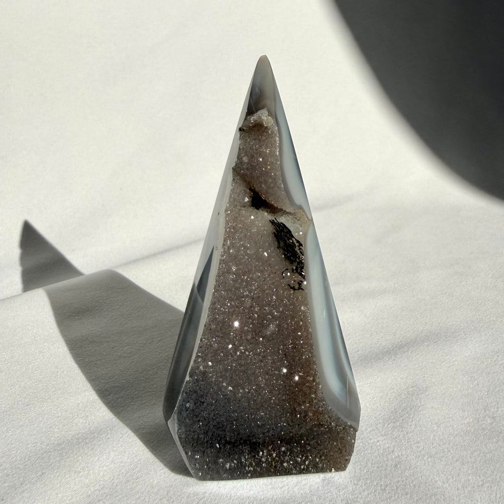 Agate Druzy Diamond