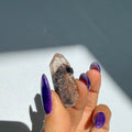 Hematite Phantom Quartz Point