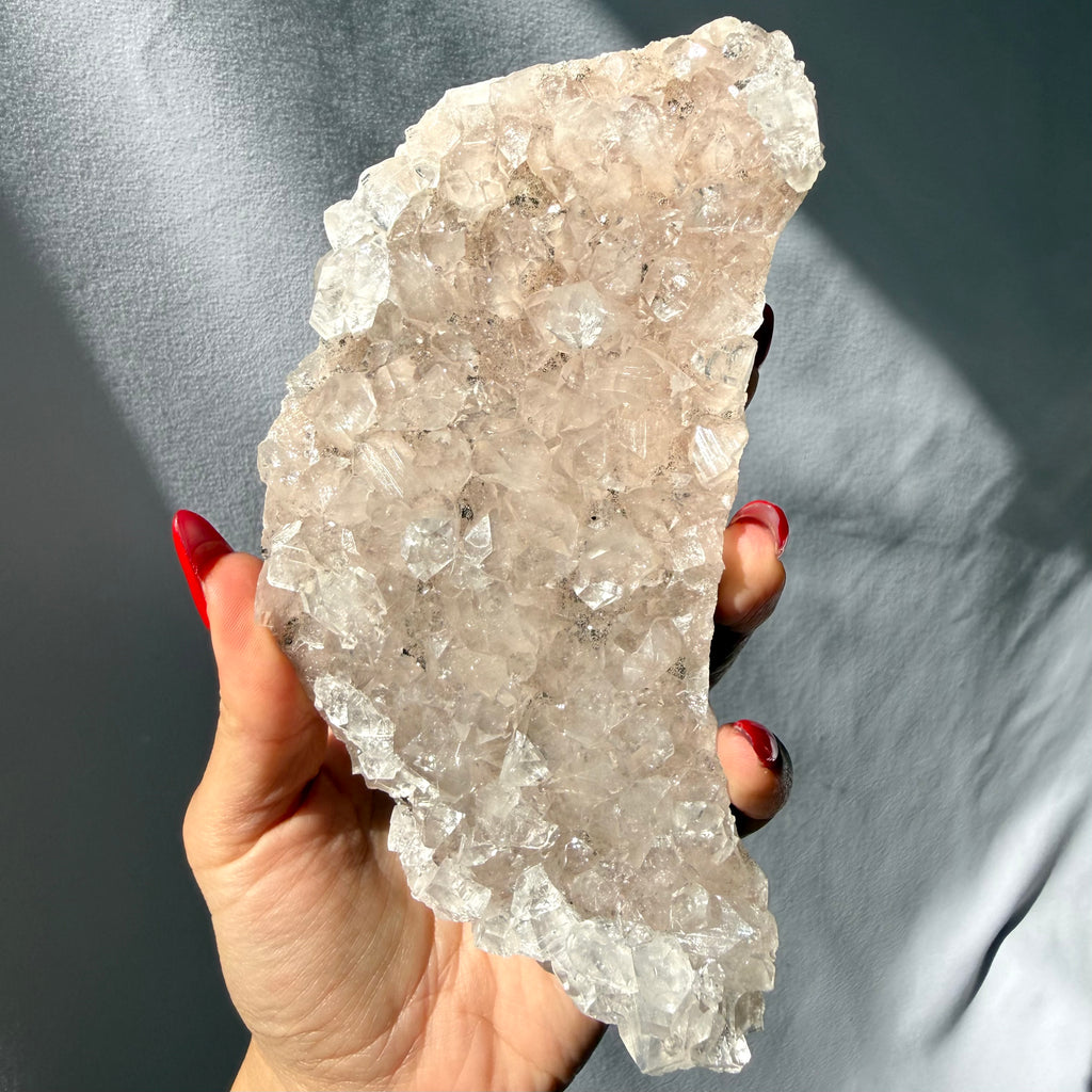 Blush Apophyllite Cluster