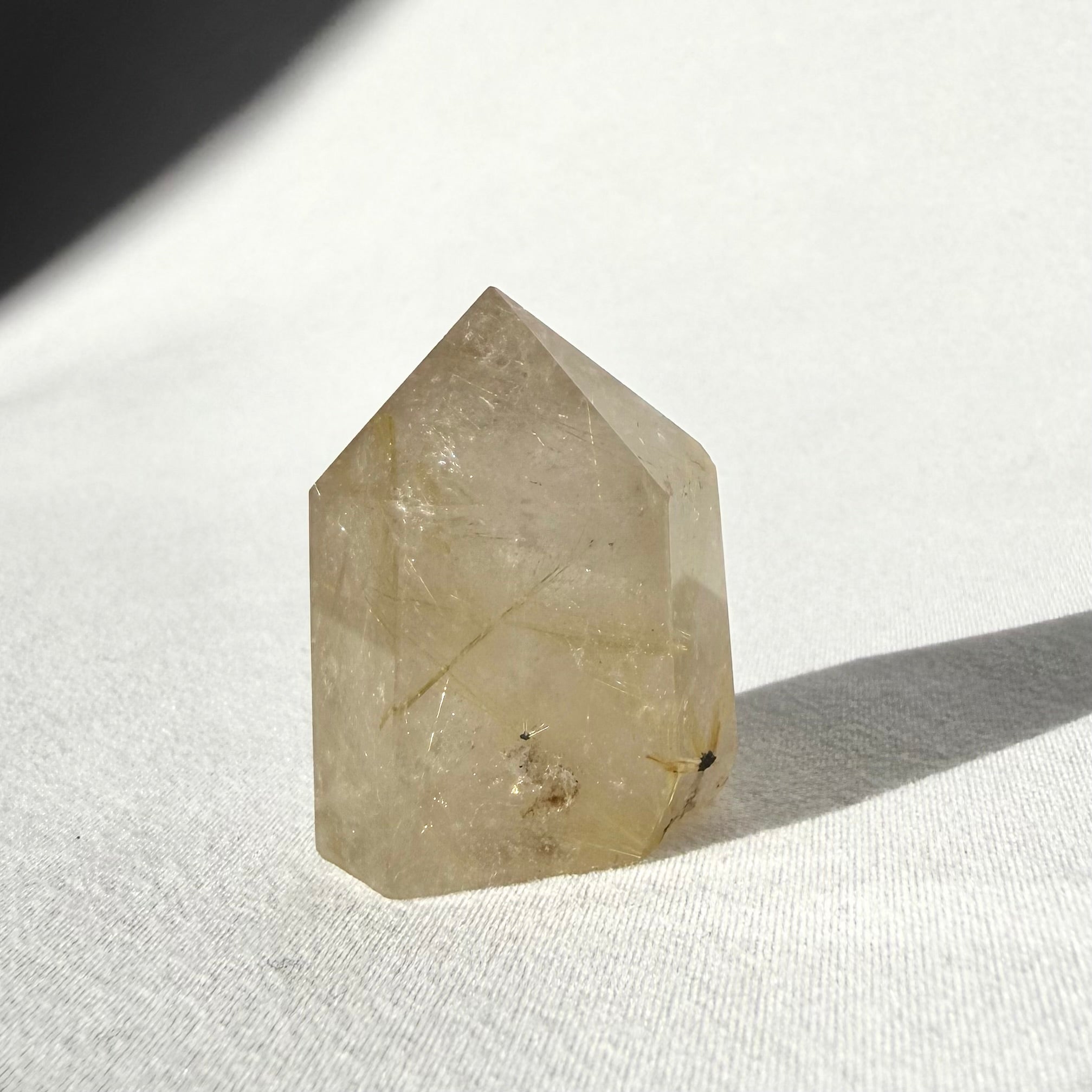 Rutile Quartz Point