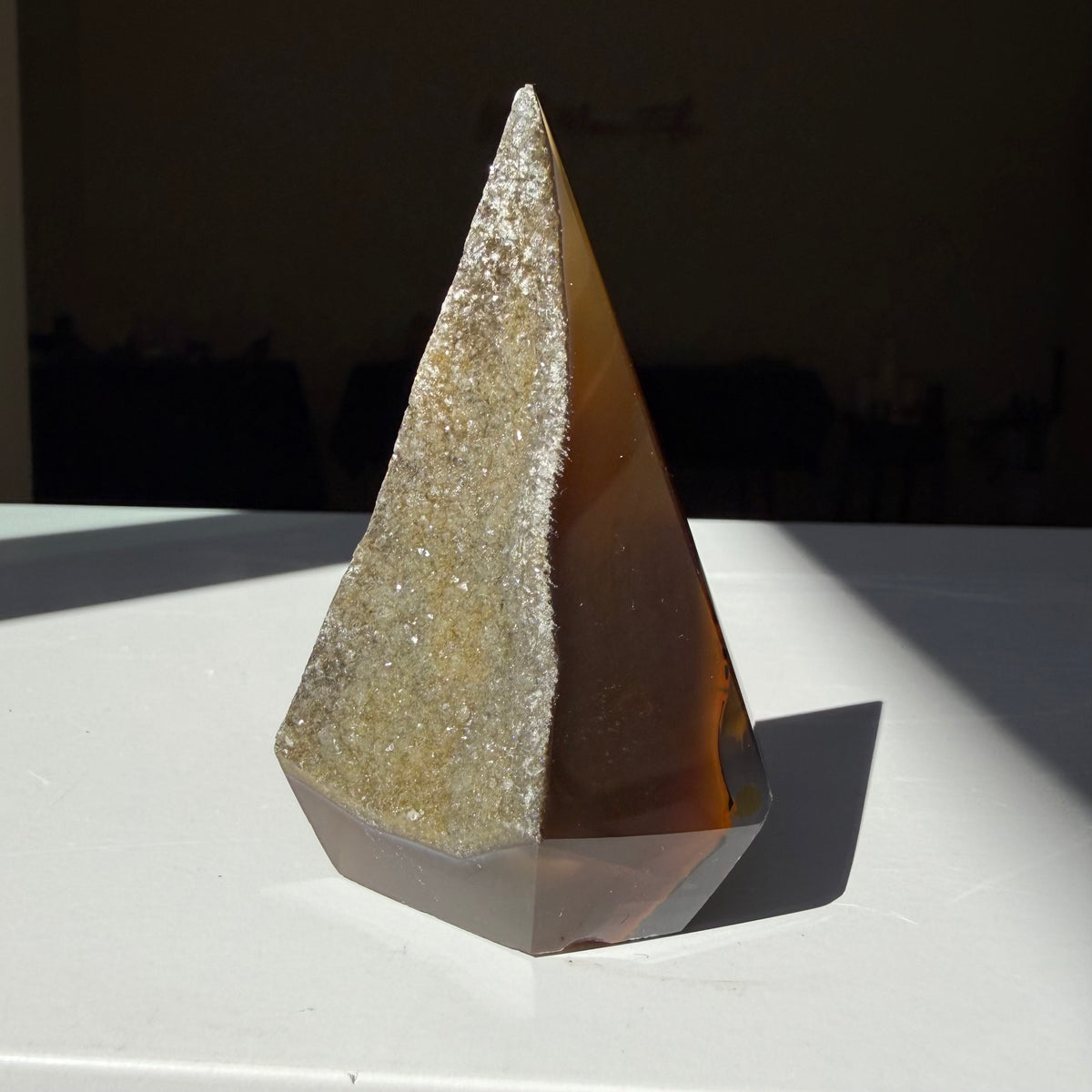 Agate Druzy Diamond