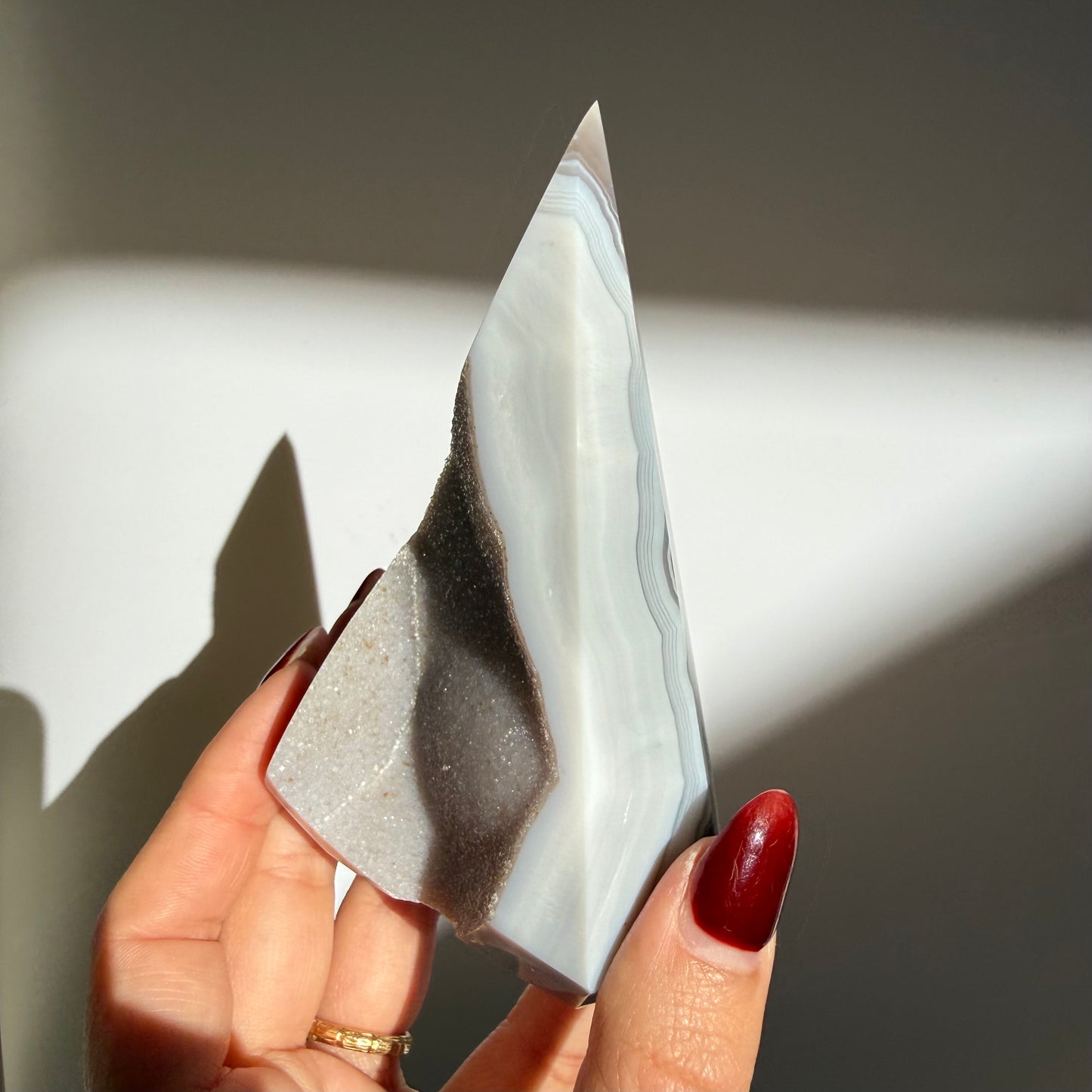 Agate Druzy Diamond