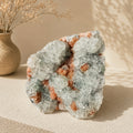Stilbite On Stormy Apophyllite Freeform