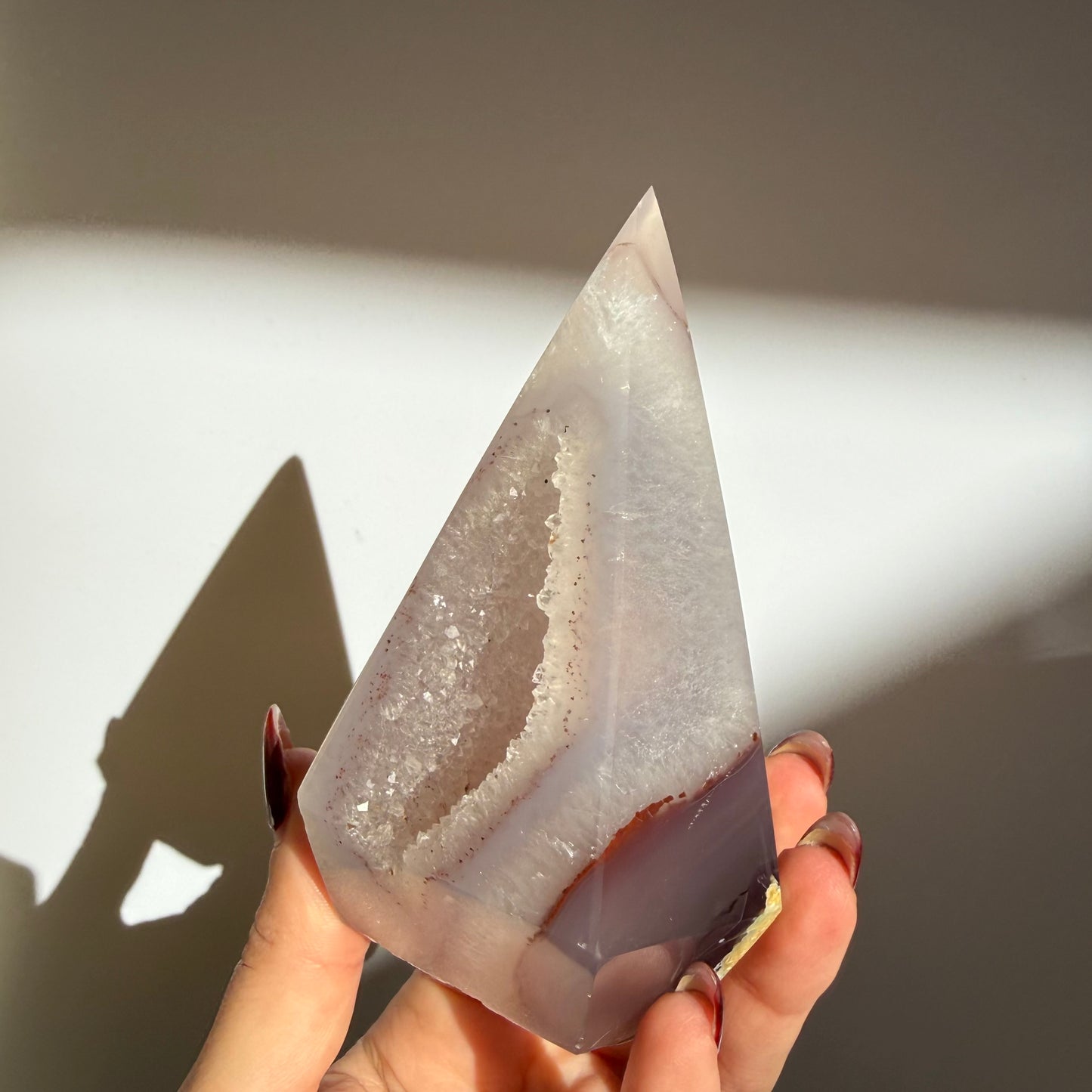 Agate Druzy Diamond