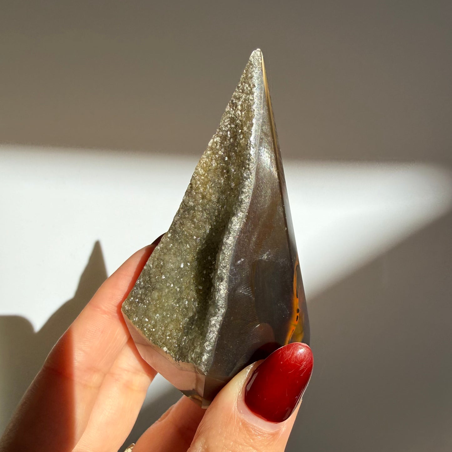 Agate Druzy Diamond