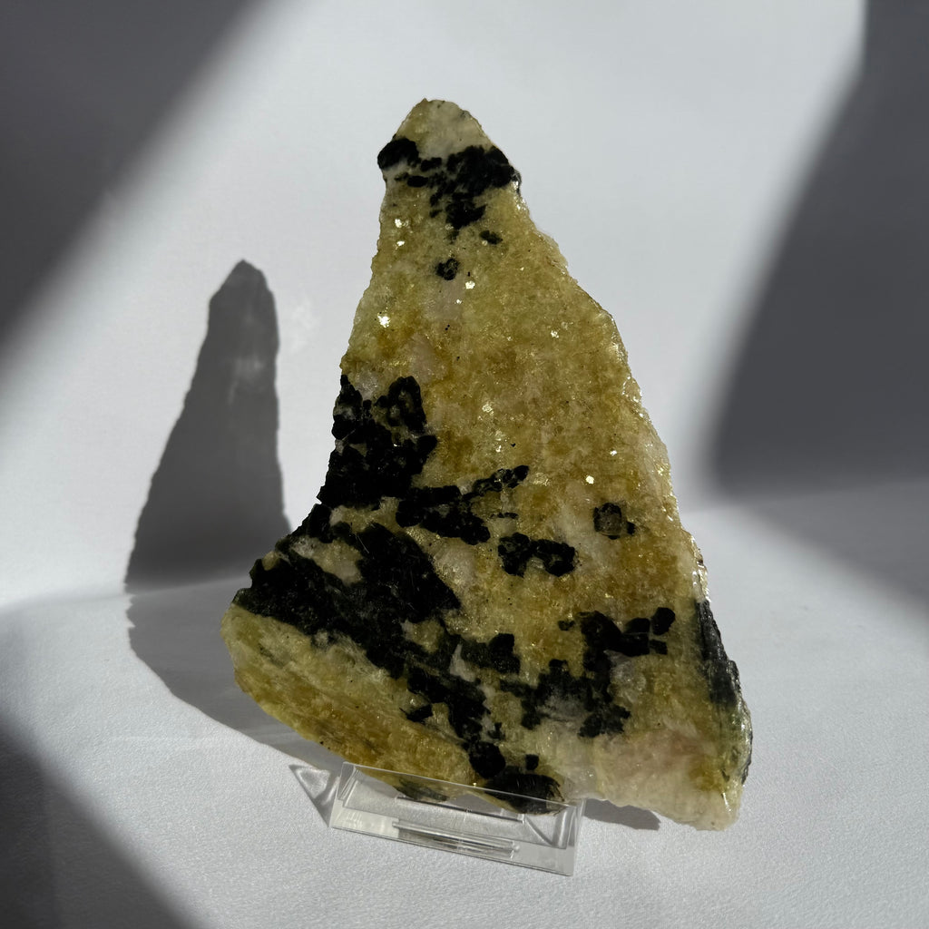 Epidote & Prehnite Slab
