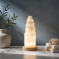 Selenite Lamp