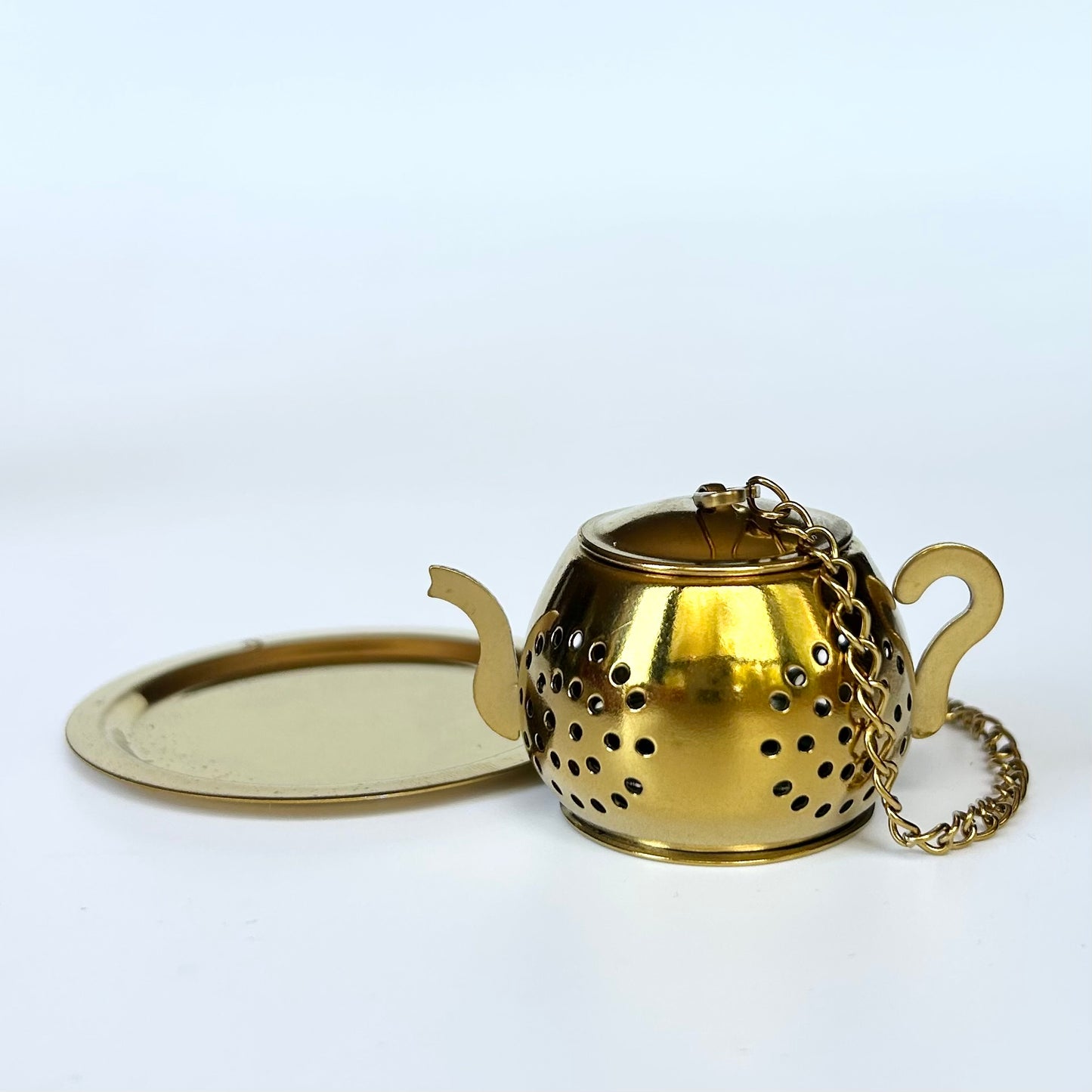 Gold Tea Pot Infuser