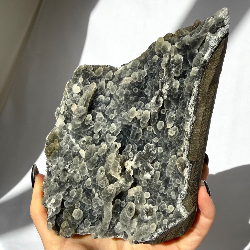 Black Stalactite Chalcedony Freeform