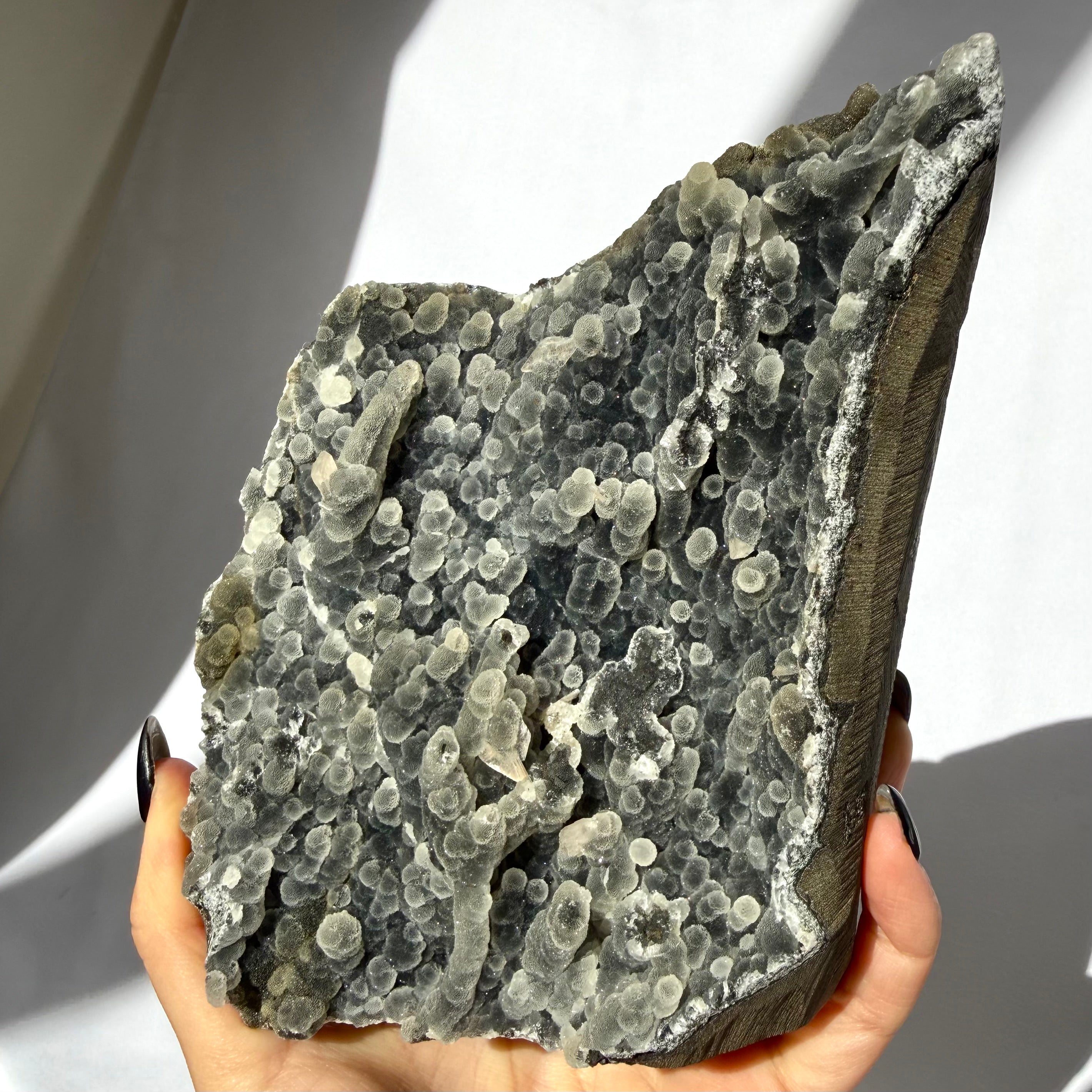 Black Stalactite Chalcedony Freeform