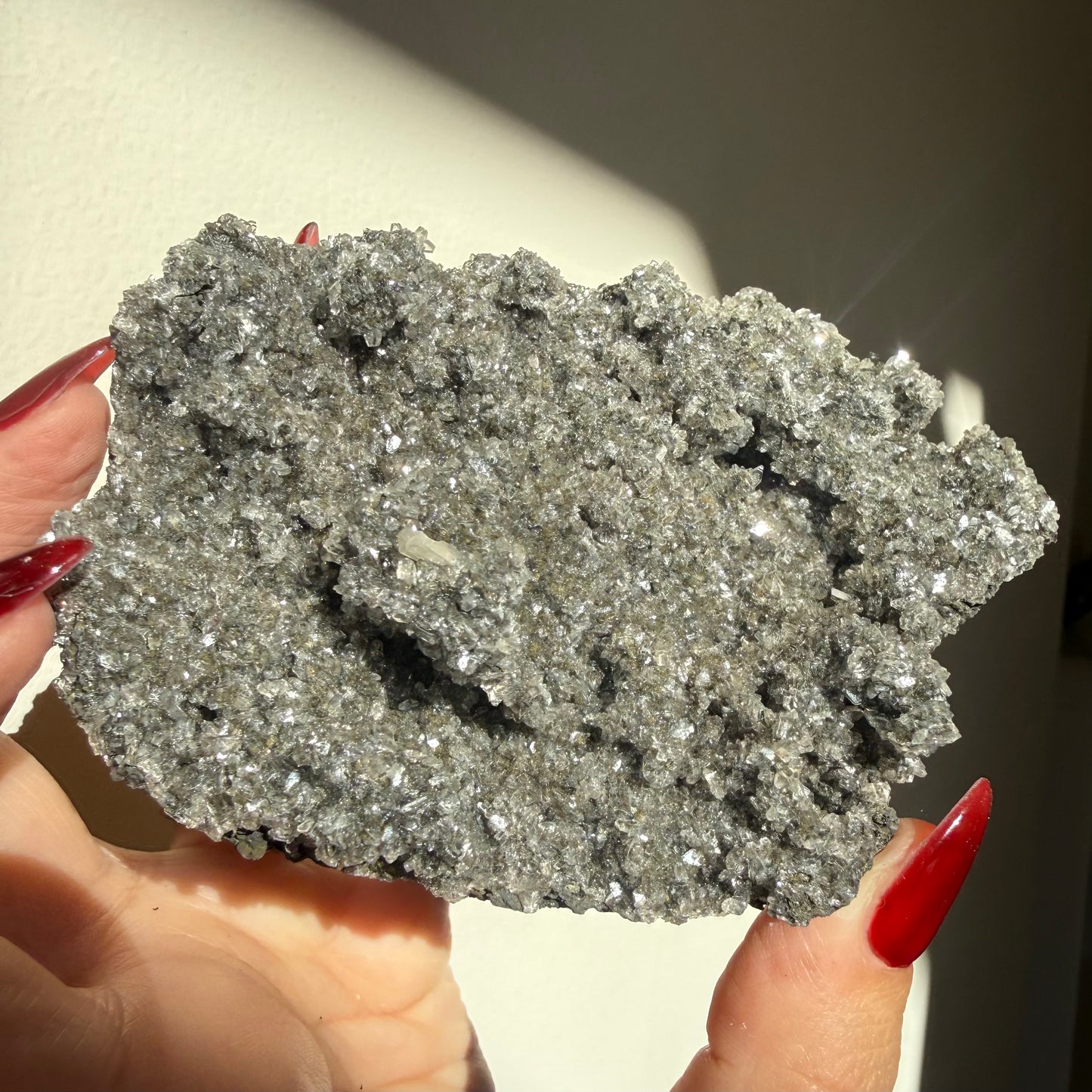 Micro Heulandite + Chalcedony Cluster