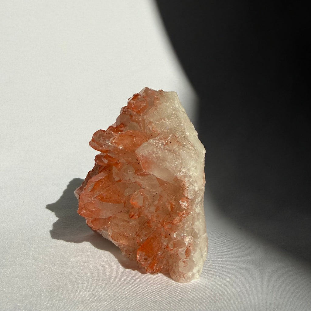 Hematite Quartz Cluster