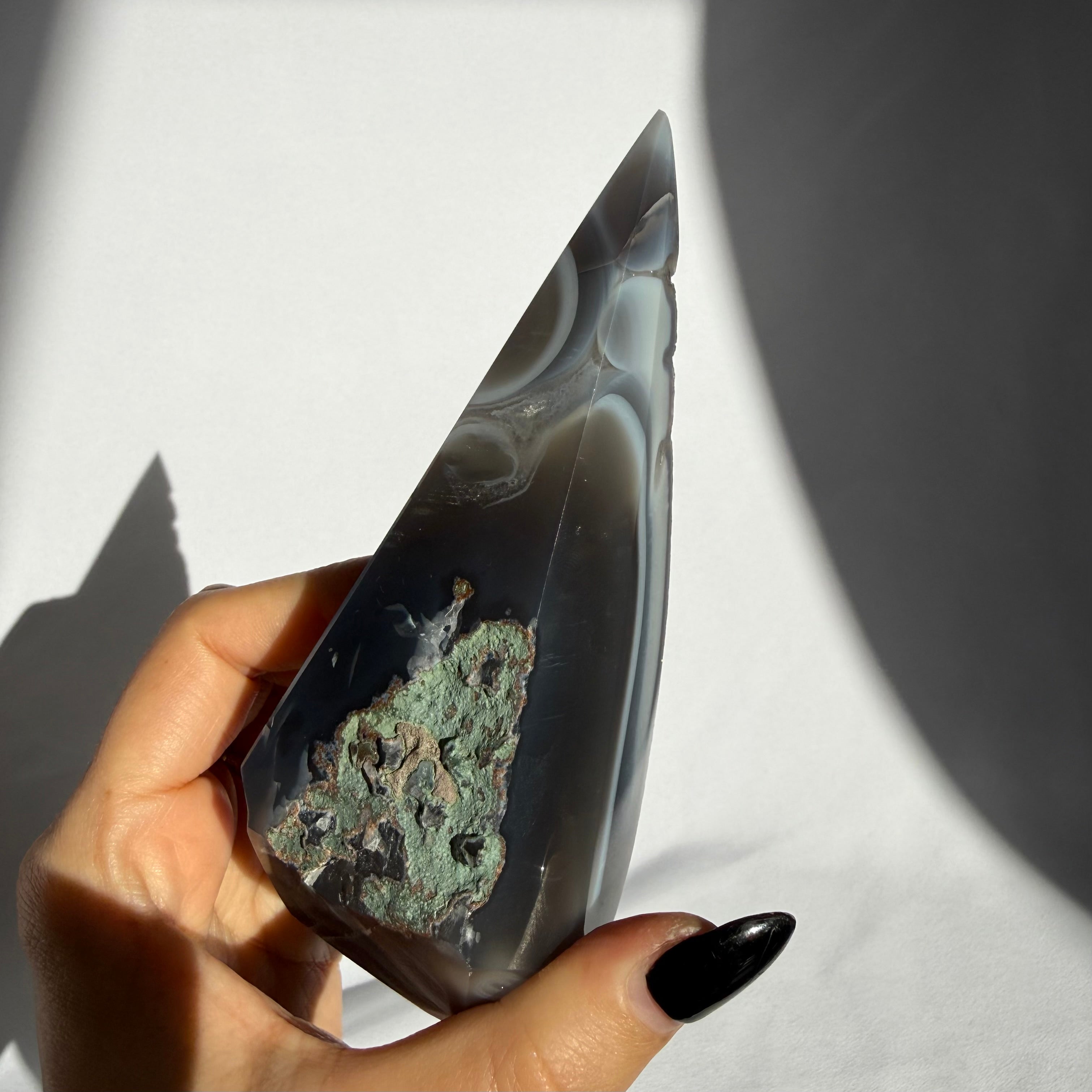 Agate Druzy Diamond