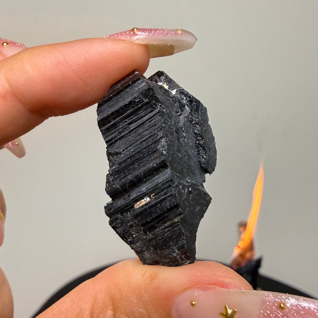 Black Tourmaline Rough