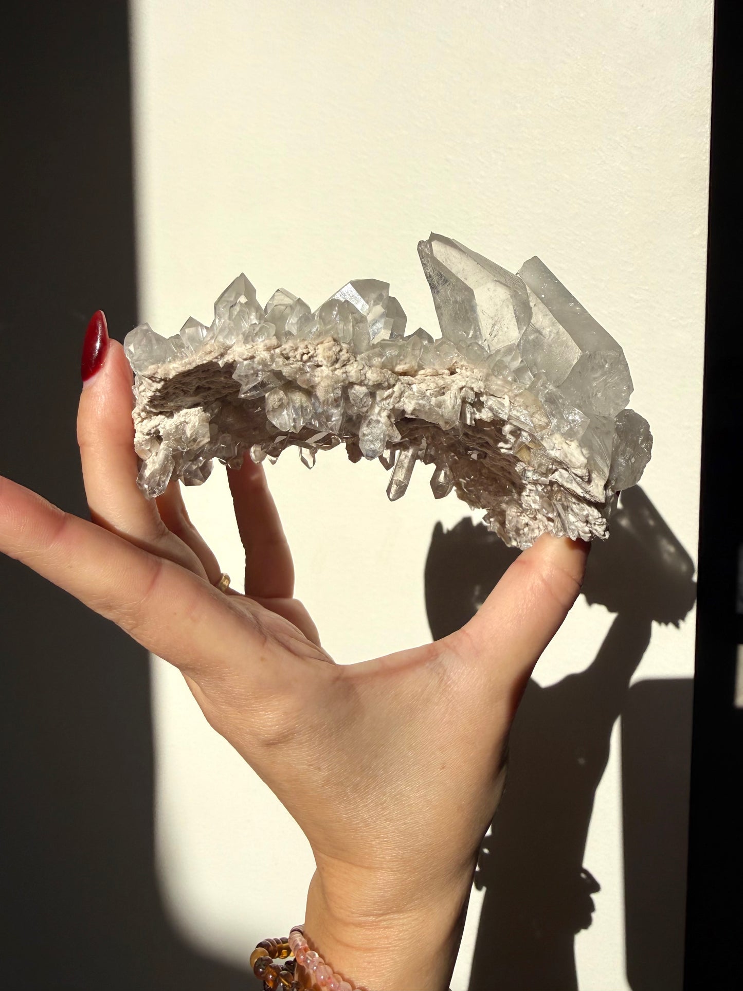 Lodalite Quartz Cluster