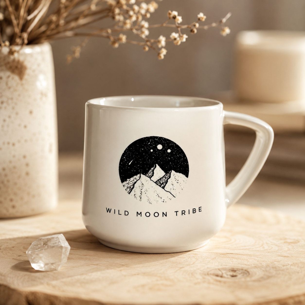Wild Moon Tribe Ceramic Mug