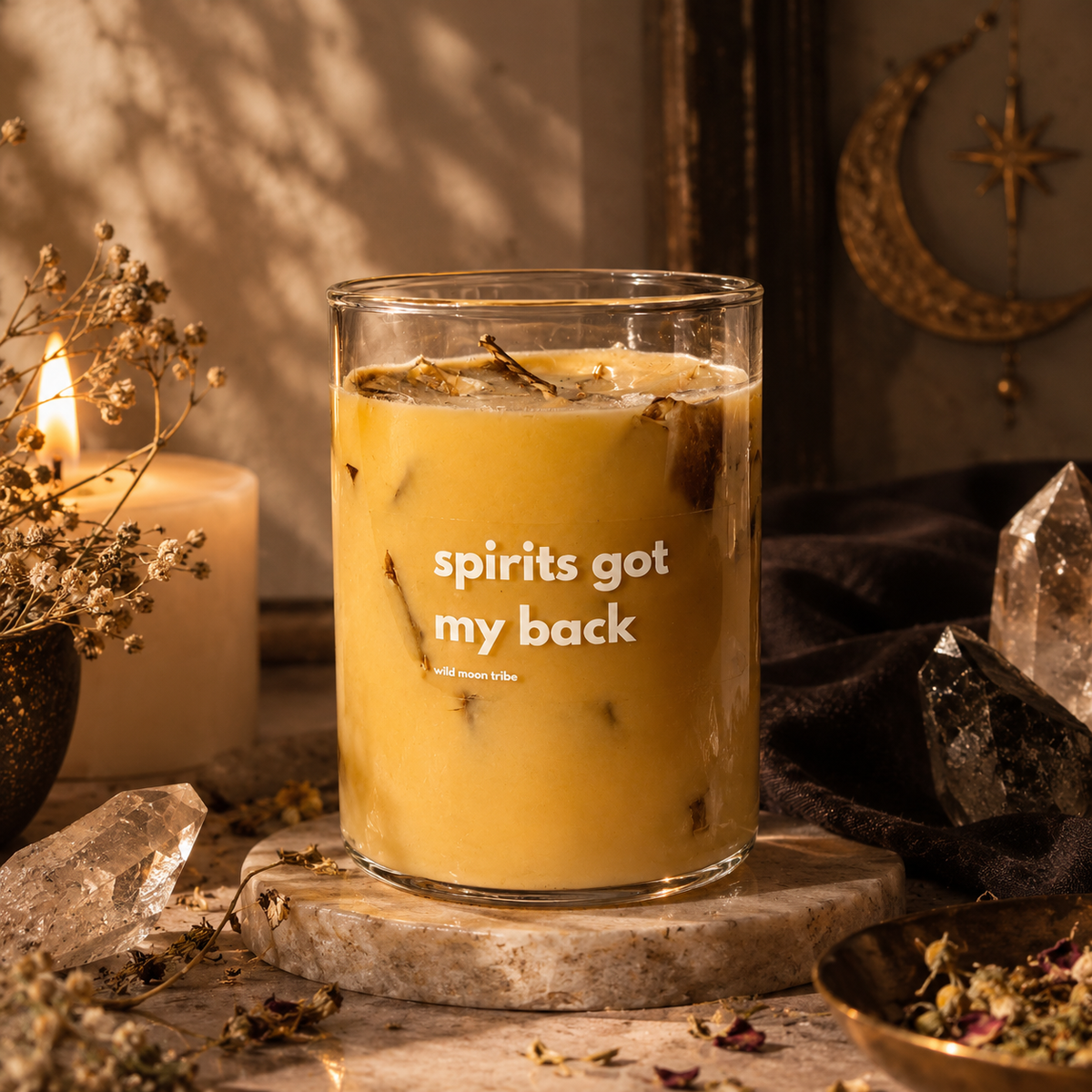 Spirits Got My Back - Creamy Vanilla Candle