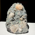 Green Apophyllite + Heulandite On Chalcedony Freeform
