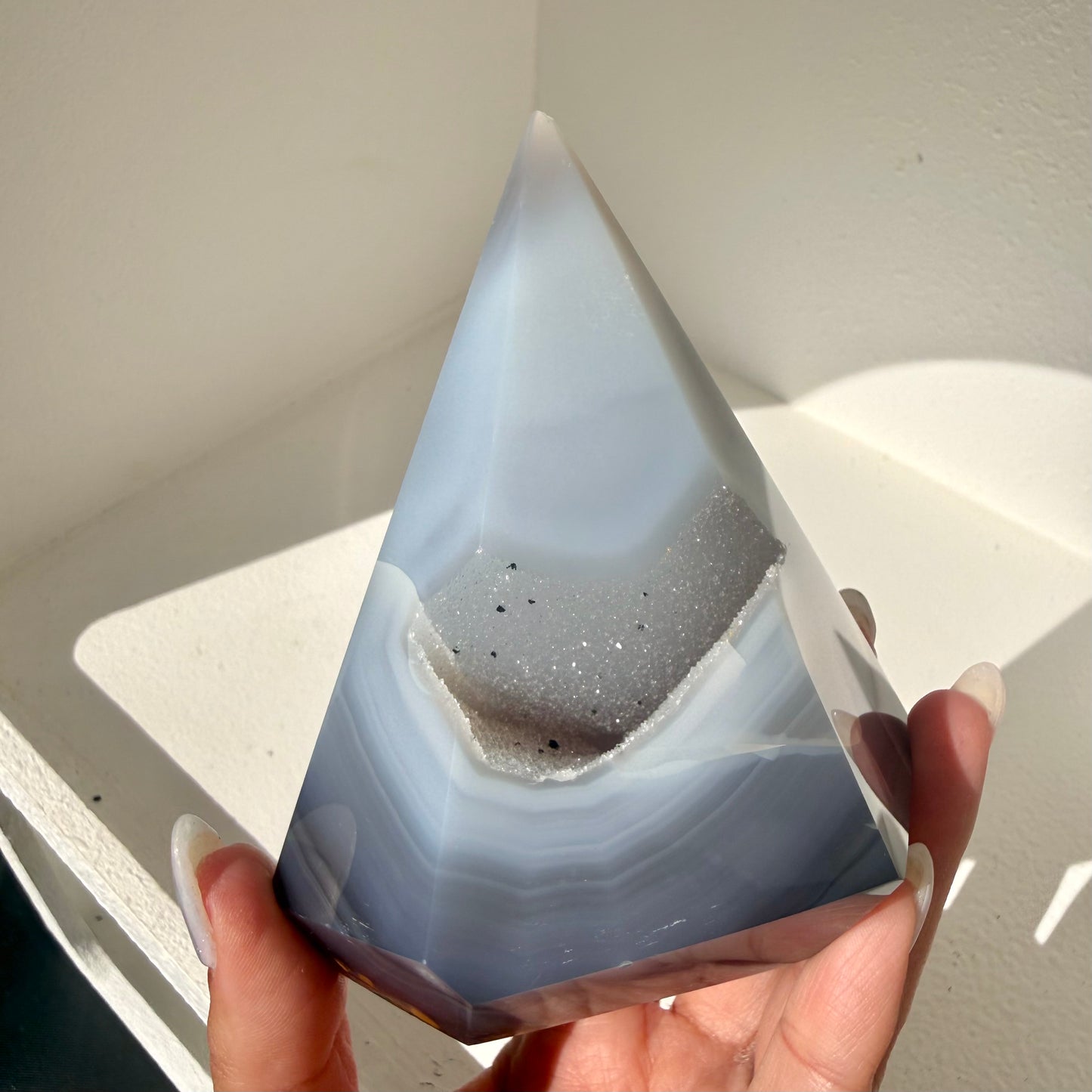 Agate Druzy Diamond