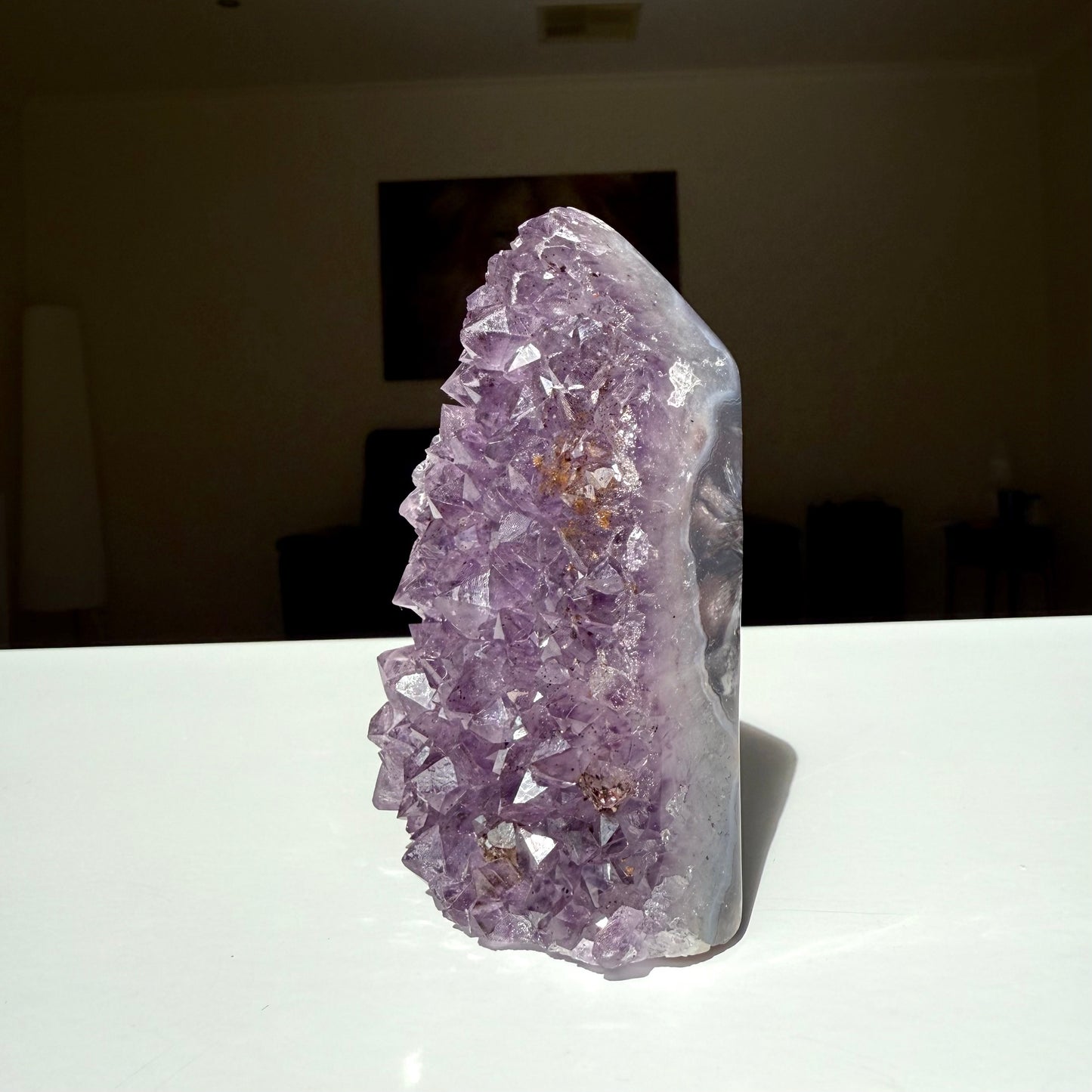 Amethyst, Cacoxenite Point