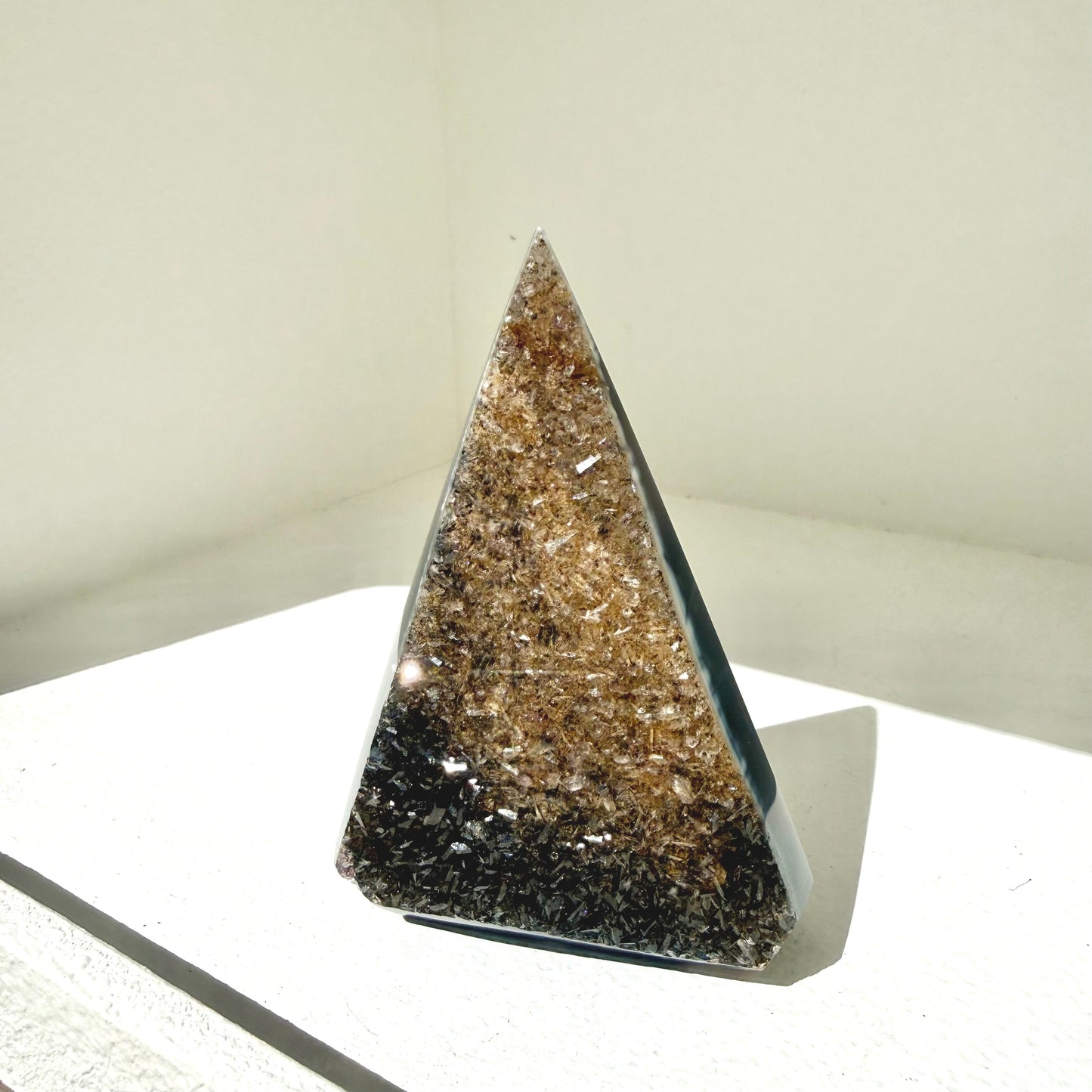 Agate Druzy Twisted Point Diamond