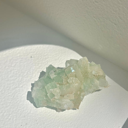 Green Apophyllite Cluster