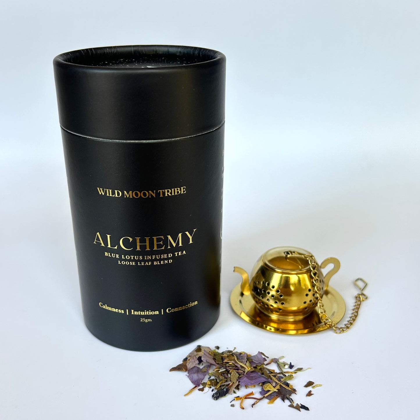 Alchemy Tea + Gold Tea Pot Infuser