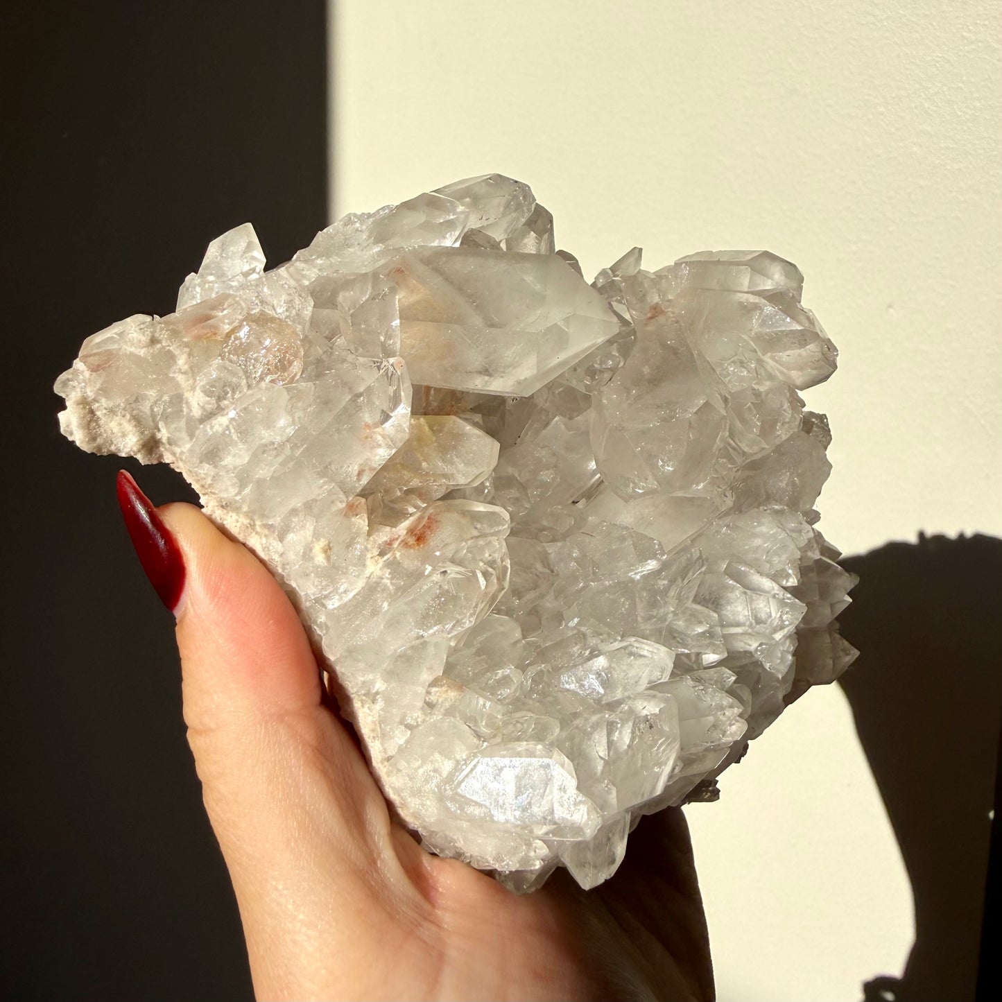 Lodalite Quartz Cluster