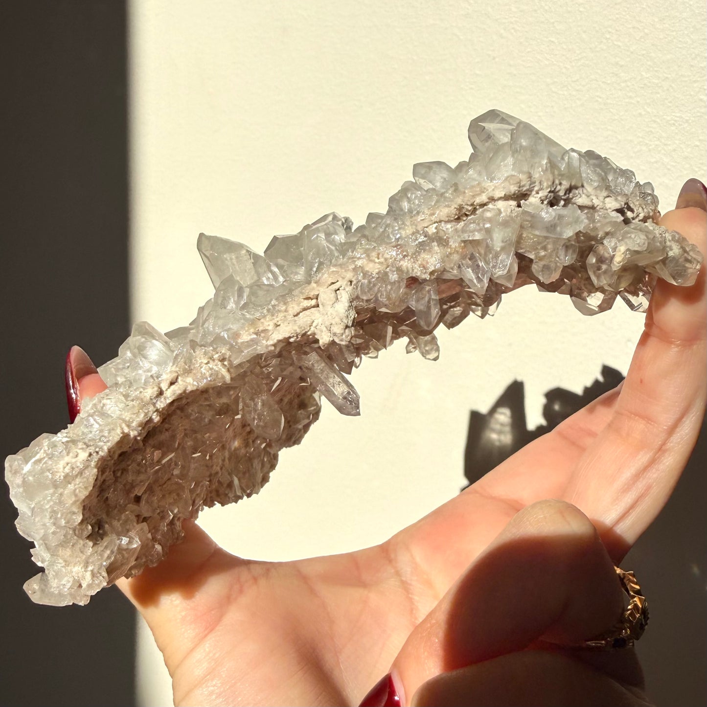 Lodalite Quartz Cluster