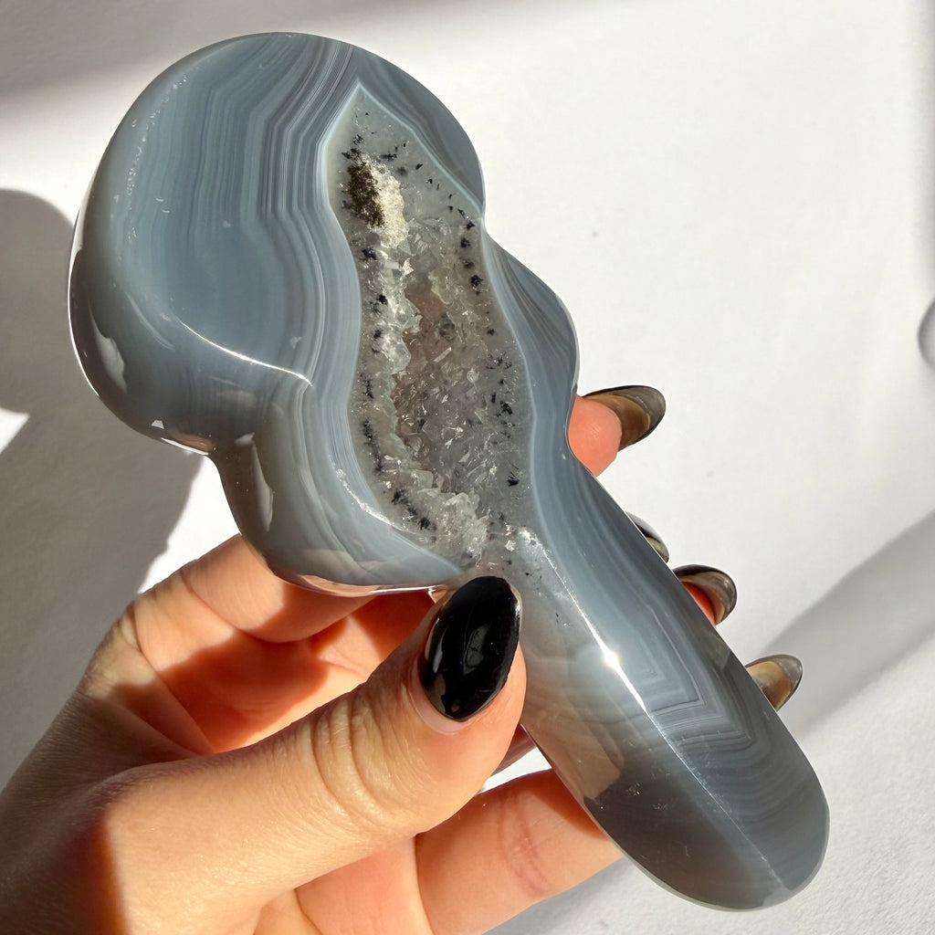 Agate Druzy Guitar