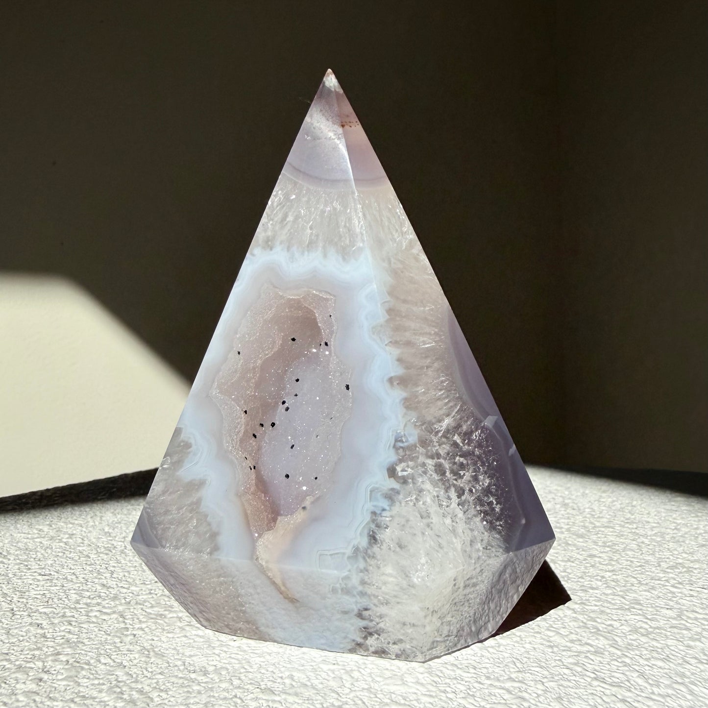 Agate Druzy Diamond