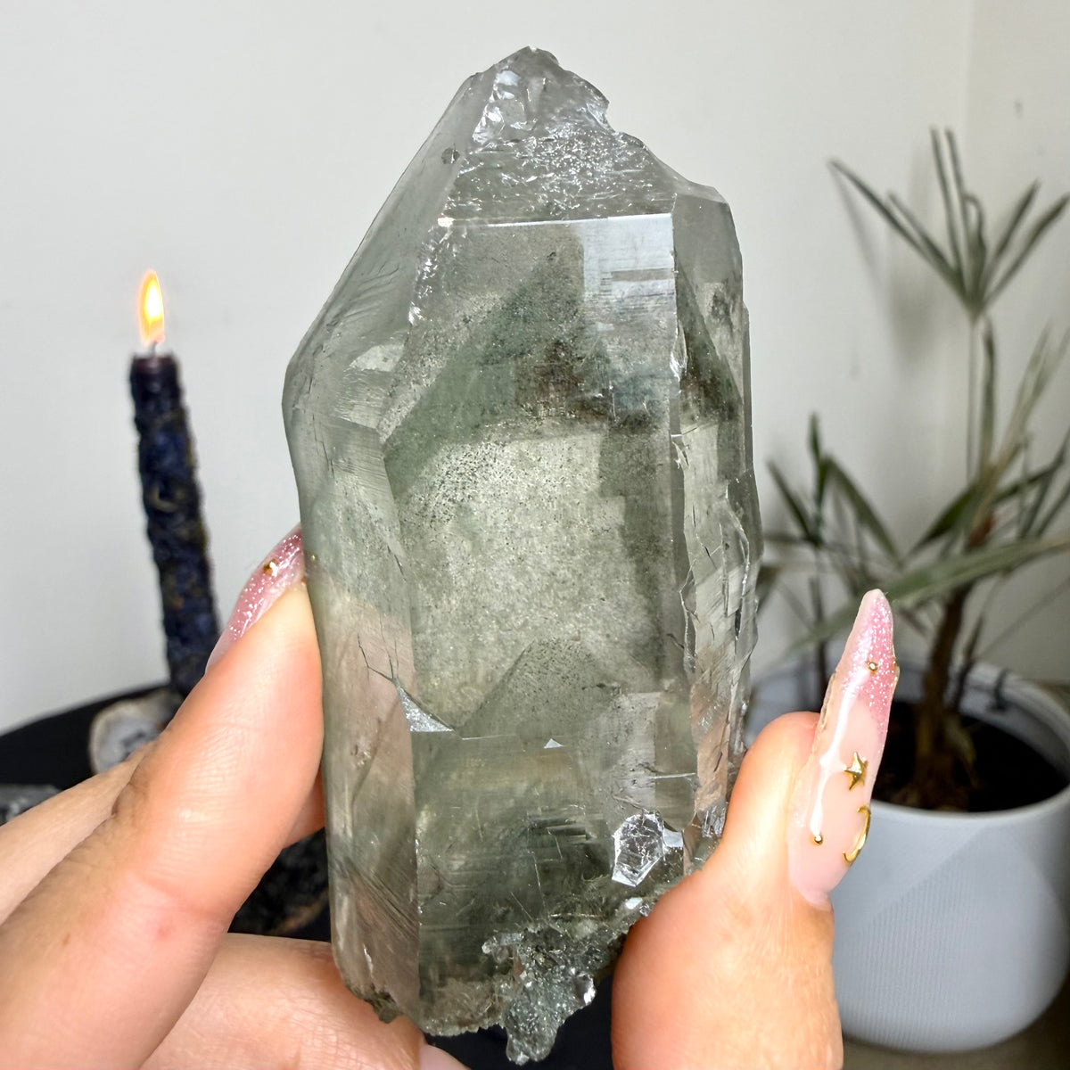Himalayan Phantom Quartz Point