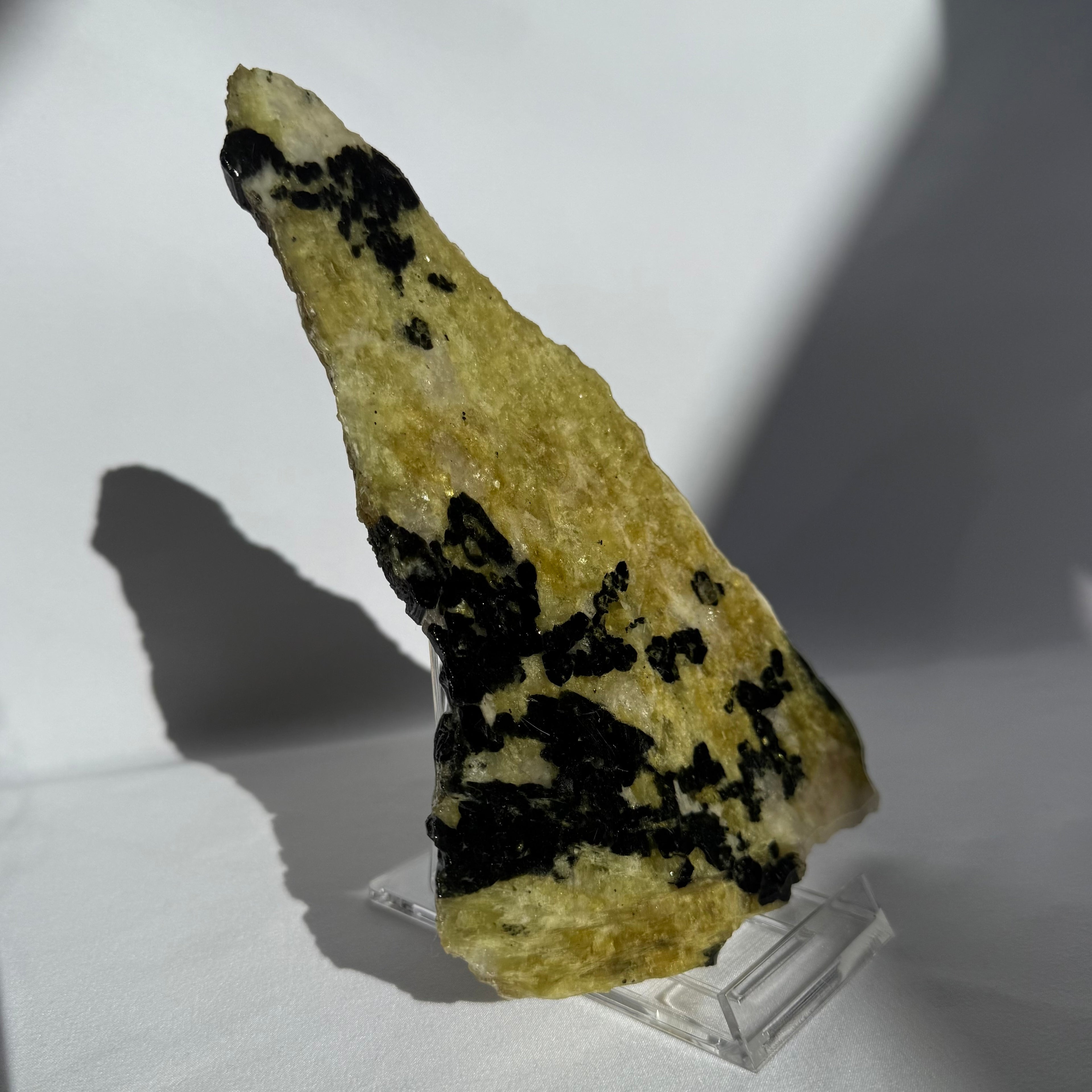 Epidote & Prehnite Slab