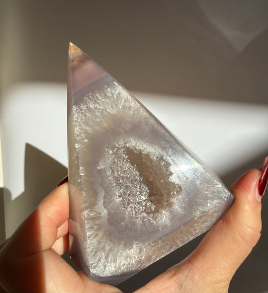 Agate Druzy Diamond