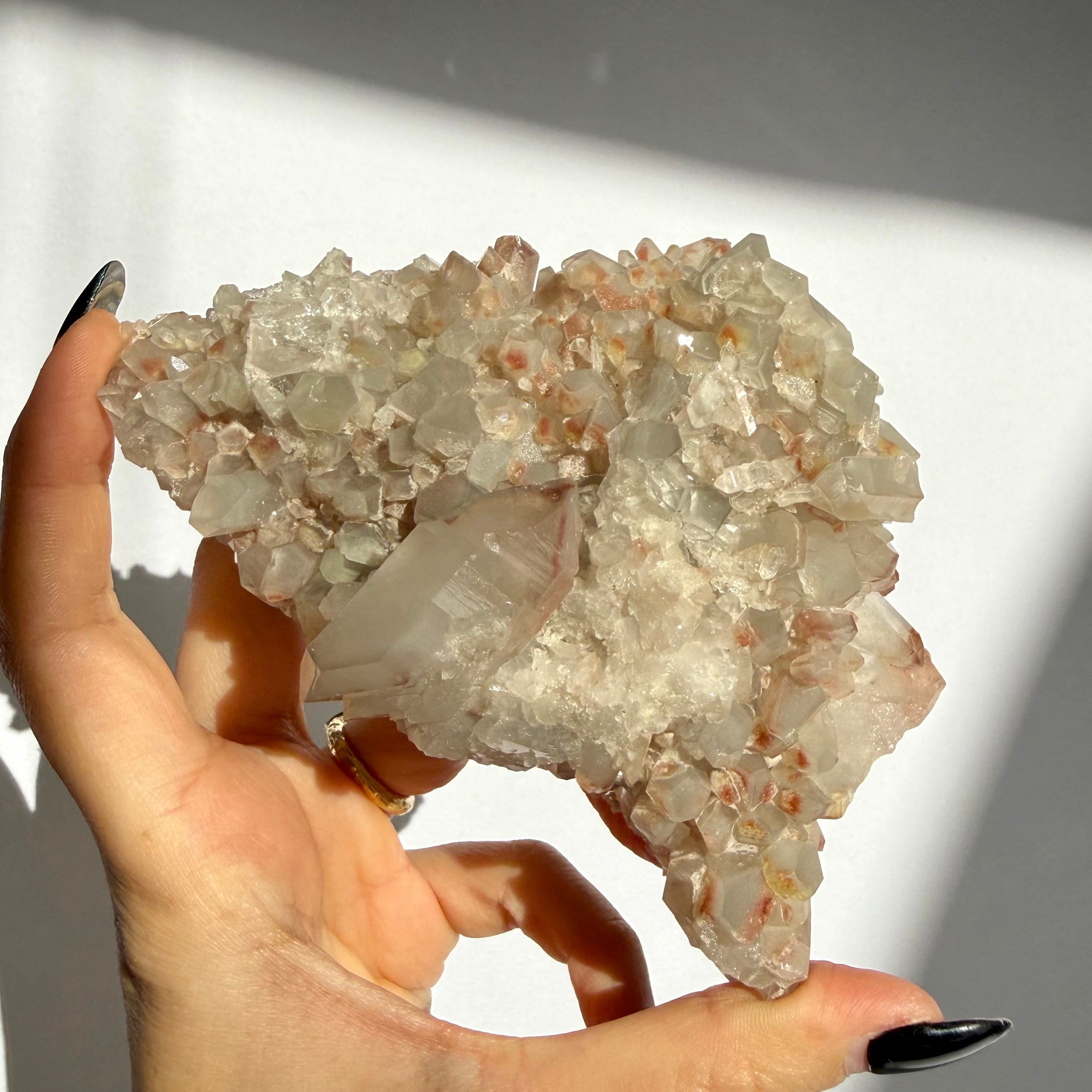 Lodalite Quartz Cluster