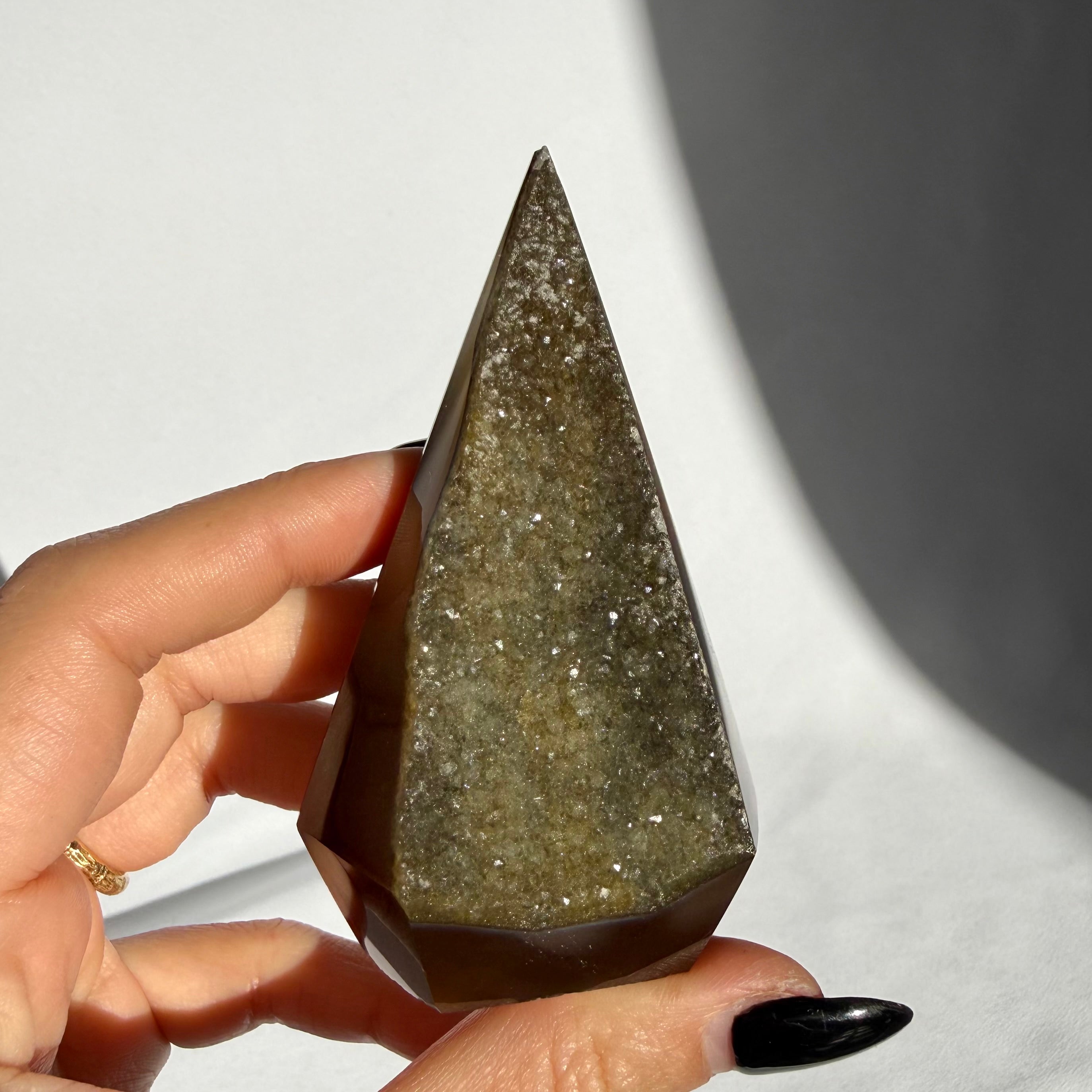Agate Druzy Diamond
