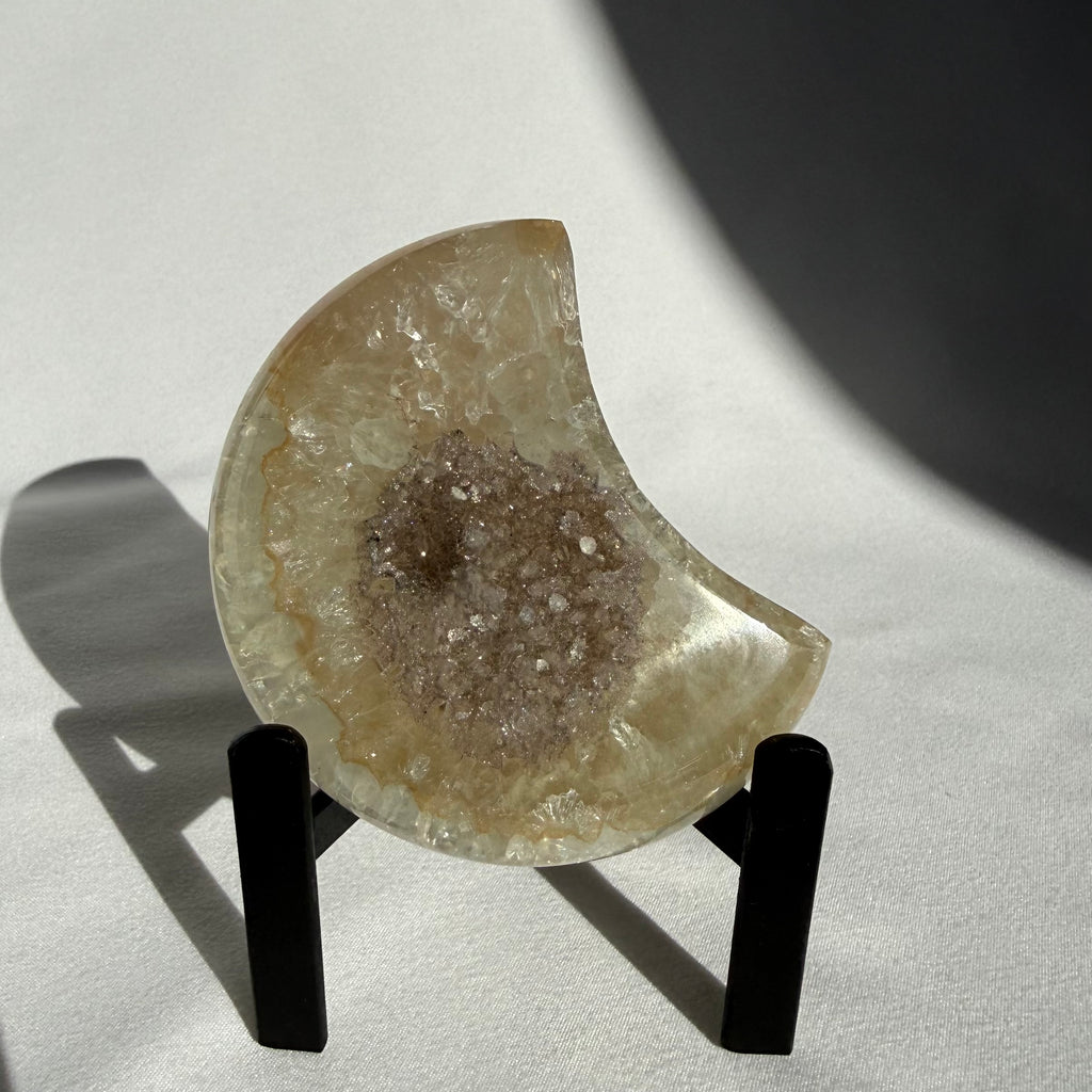 Agate Druzy Moon