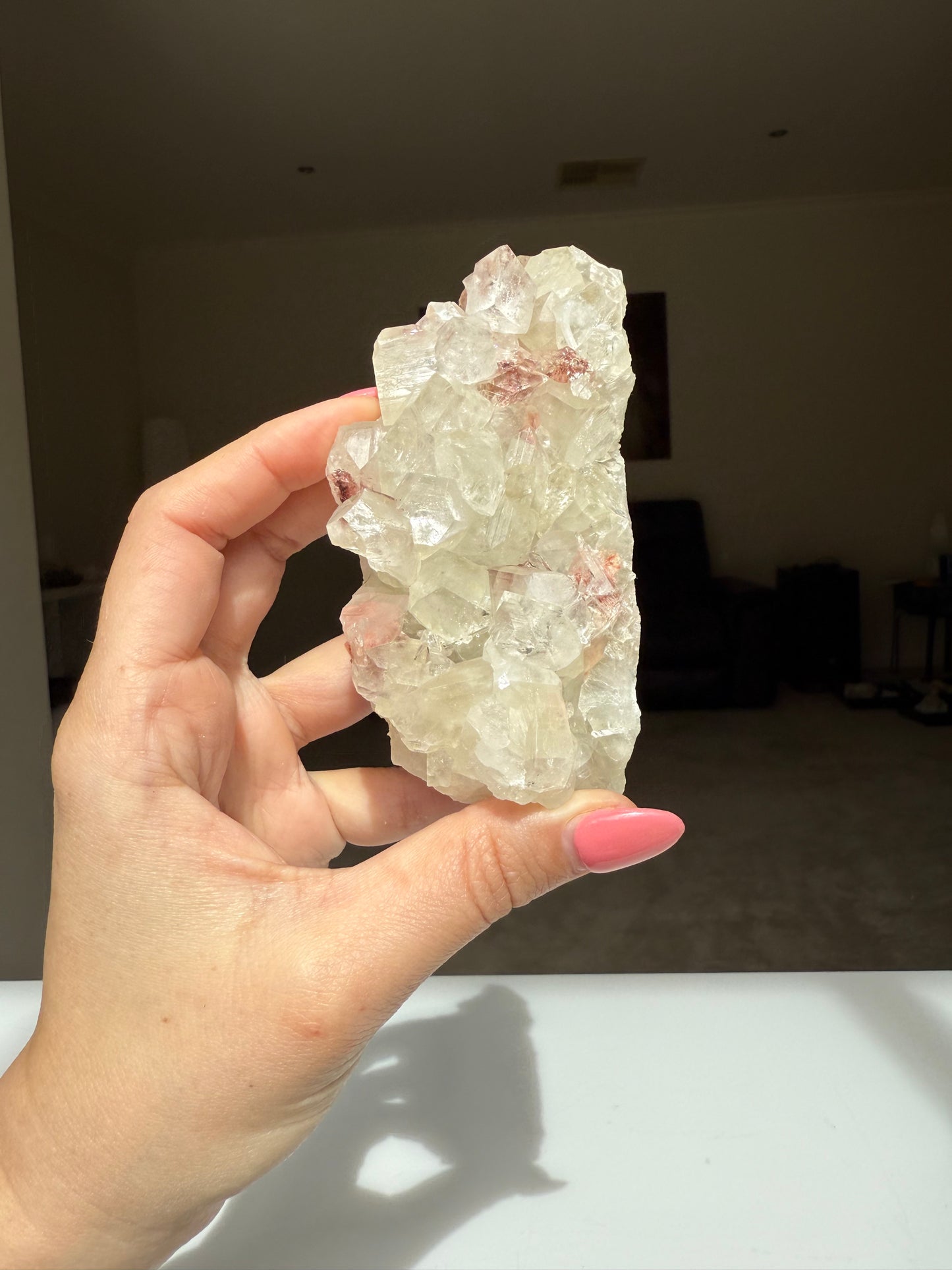 Apophyllite, Heulandite Cluster