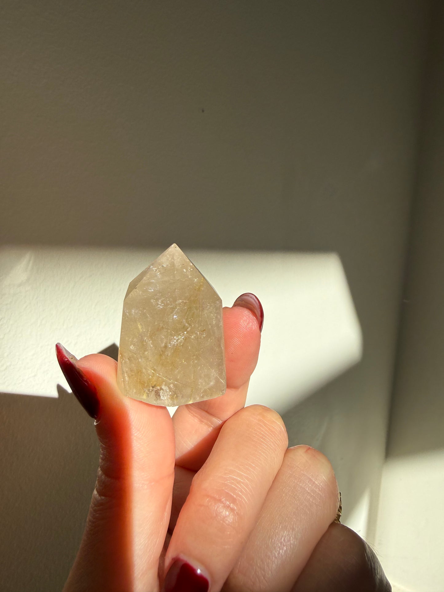 Rutile Quartz Point