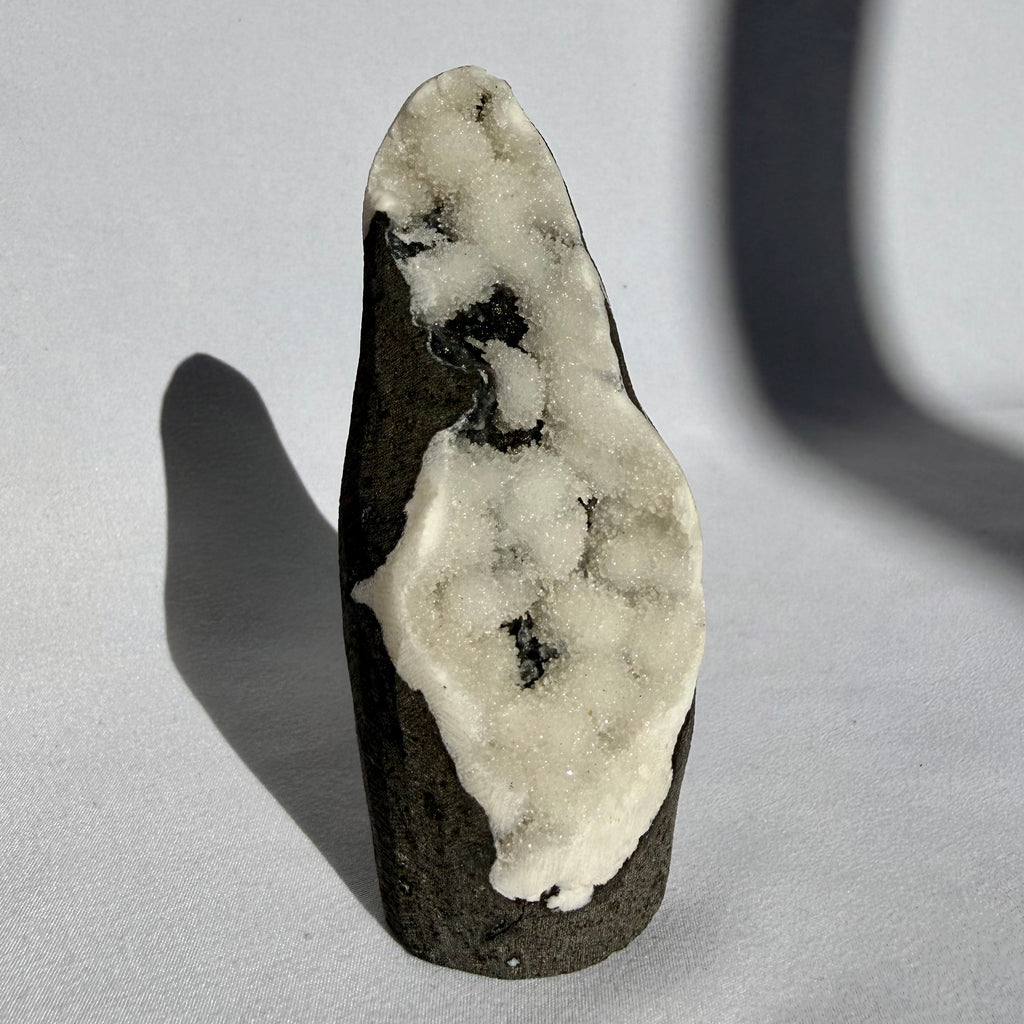 Prehnite On Chalcedony Freeform