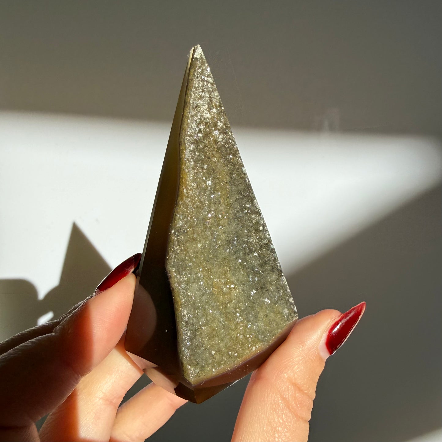 Agate Druzy Diamond