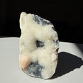 Prehnite & Heulandite On Chalcedony Freeform