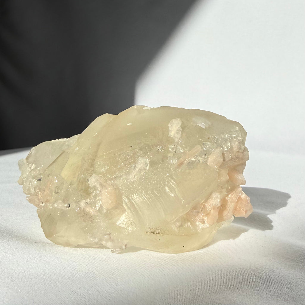 Heulandite On Calcite
