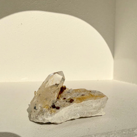 Clear Quartz On Matrix