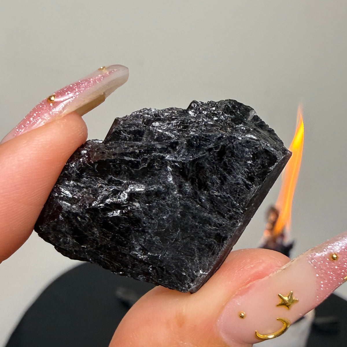 Black Tourmaline Rough