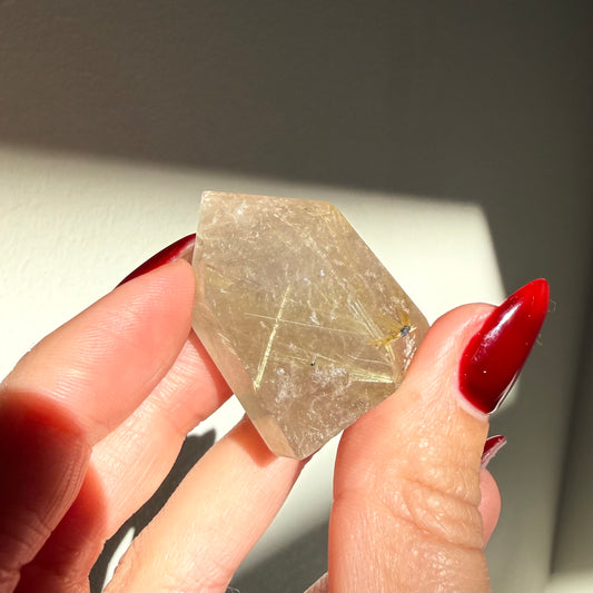 Rutile Quartz Point